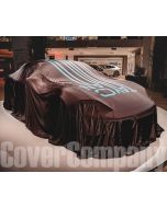 drap de présentation pour porsche taycan