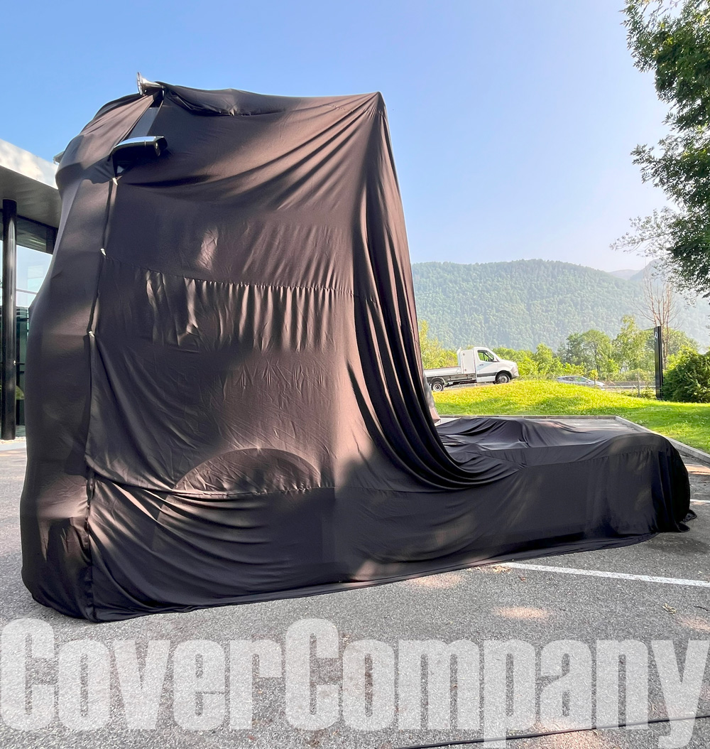 drap presentation camion mercedes